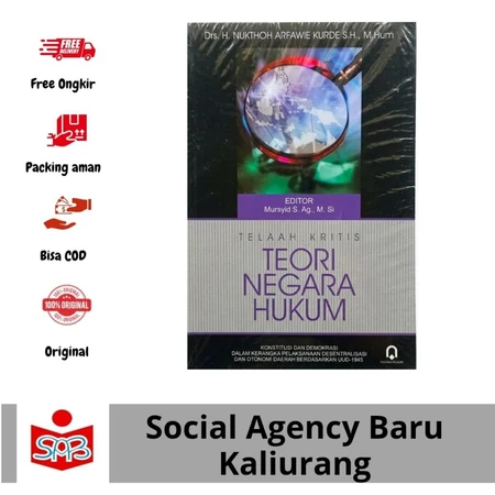 Telaah Kritis Teori Negara Hukum | Buku Hukum Original Pustaka Pelajar