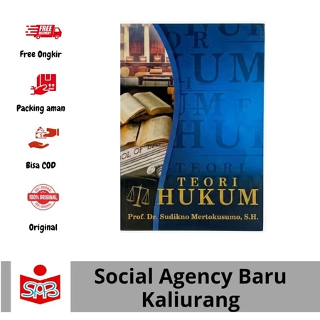 Buku Teori Hukum Sudikno Mertokusumo Original Terbaru Best Seller