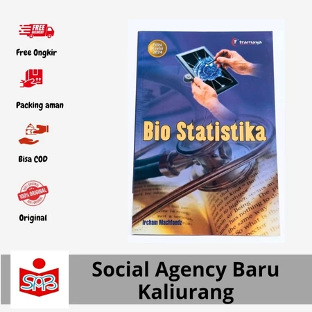 Buku Bio Statistika Original Fitramaya Panduan Statistik Mahasiswa Kesehatan