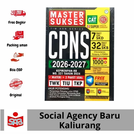 Buku Master Sukses CPNS 2026-2027 Sistem CAT – Edu Penguin (ISBN 9786023438723)