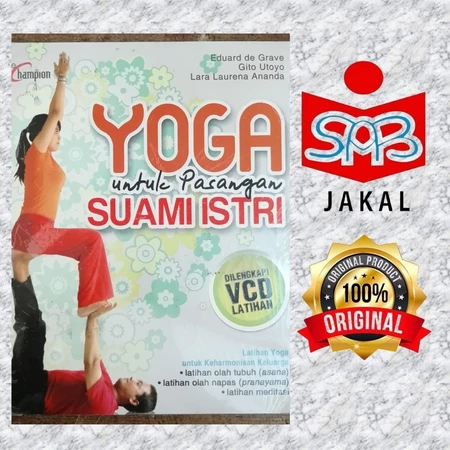 Buku Yoga Suami Istri Plus VCD VS 6 Original Panduan Rumah Tangga Harmonis