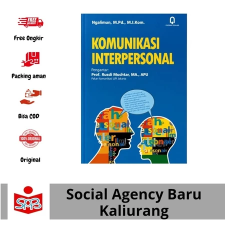 Buku Original Komunikasi Interpersonal – Ngalimun Pustaka Pelajar – ISBN 9786022299035