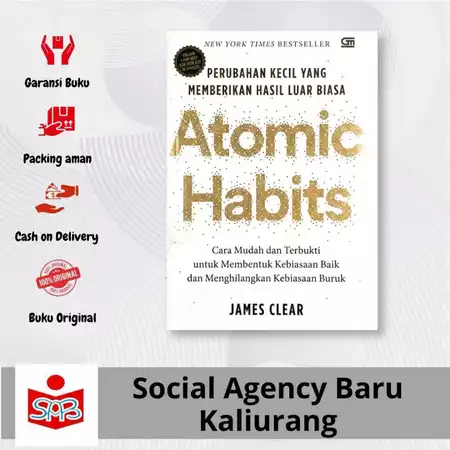 Buku Atomic Habits – James Clear – Gramedia Pustaka Utama (ISBN 9786020633176)