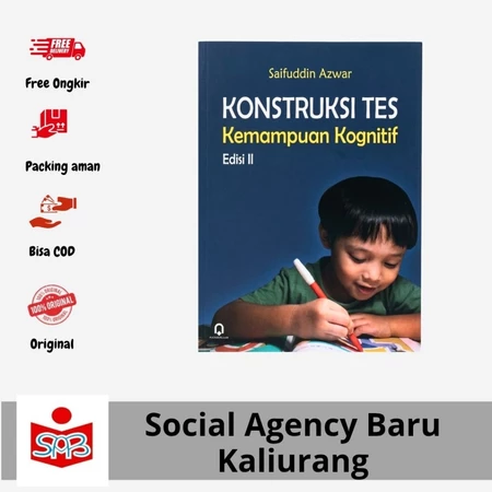 Buku Konstruksi Tes Kemampuan Kognitif Edisi 2 – Prof. Dr. Saifuddin Azwar, M.A. (Pustaka Pelajar)