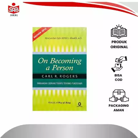Buku On Becoming a Person – Carl Rogers – Pustaka Pelajar (ISBN 9786022290704)